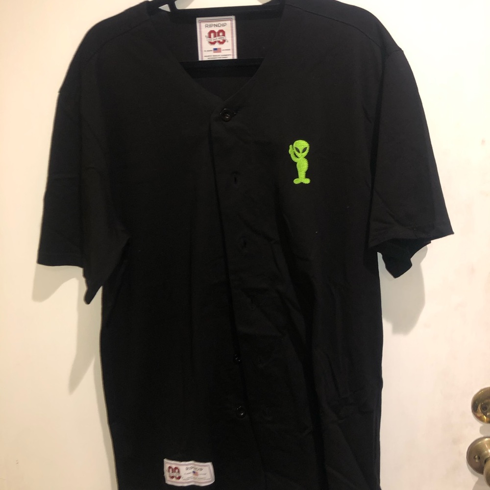 RIPNDIP Alien baseball jersey NEW